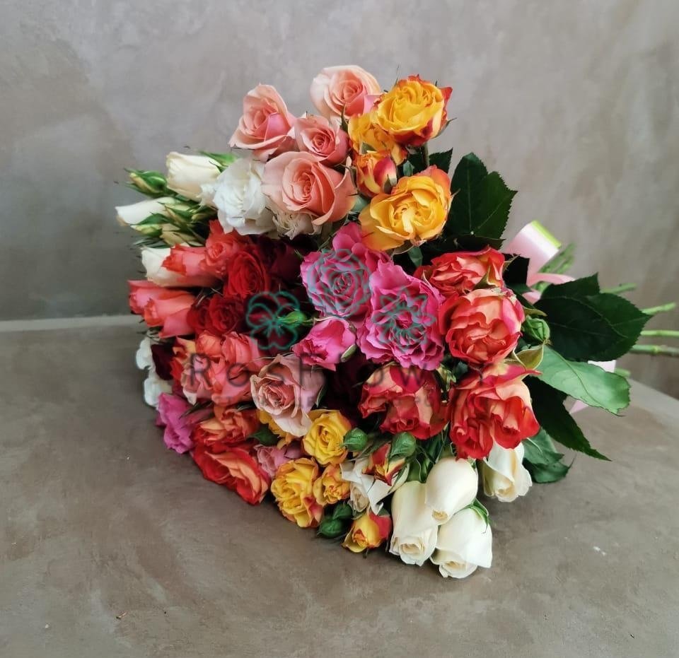 Букет цветов из: Розы в Курумоч