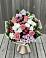 Букет цветов из: Альстромерии, Гвоздики, Розы и Хризантемы в Курумоч