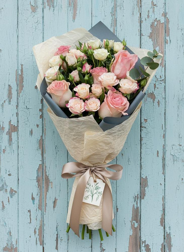 Букет цветов из: Розы в Курумоч