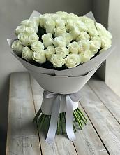Букет 35 Белых роз в Курумоч