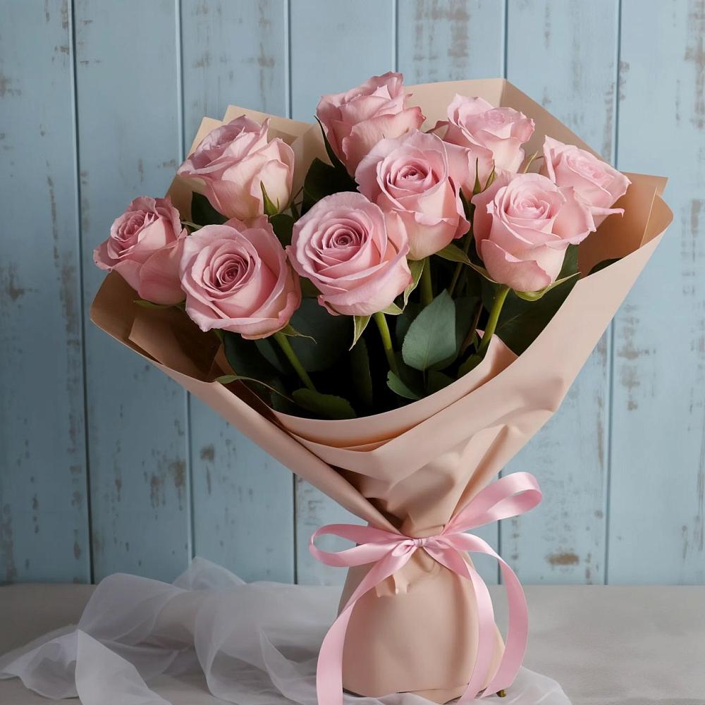 Букет цветов из: Розы в Курумоч