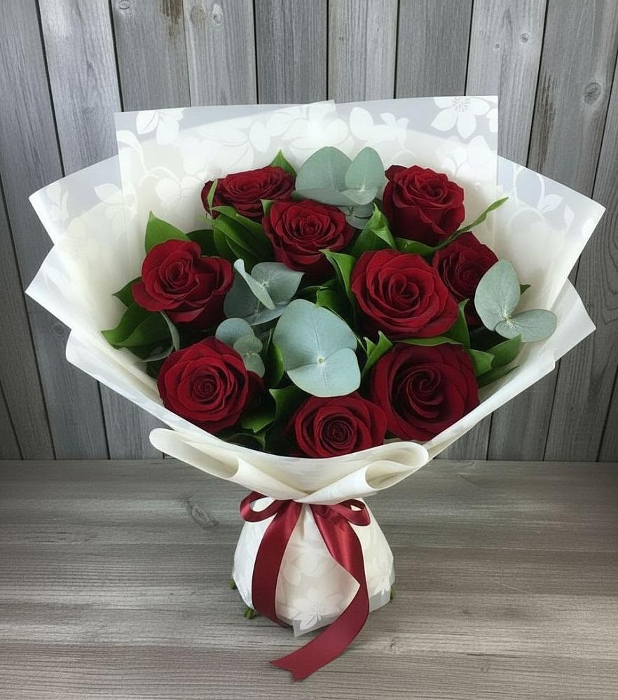 Букет цветов из: Розы в Курумоч