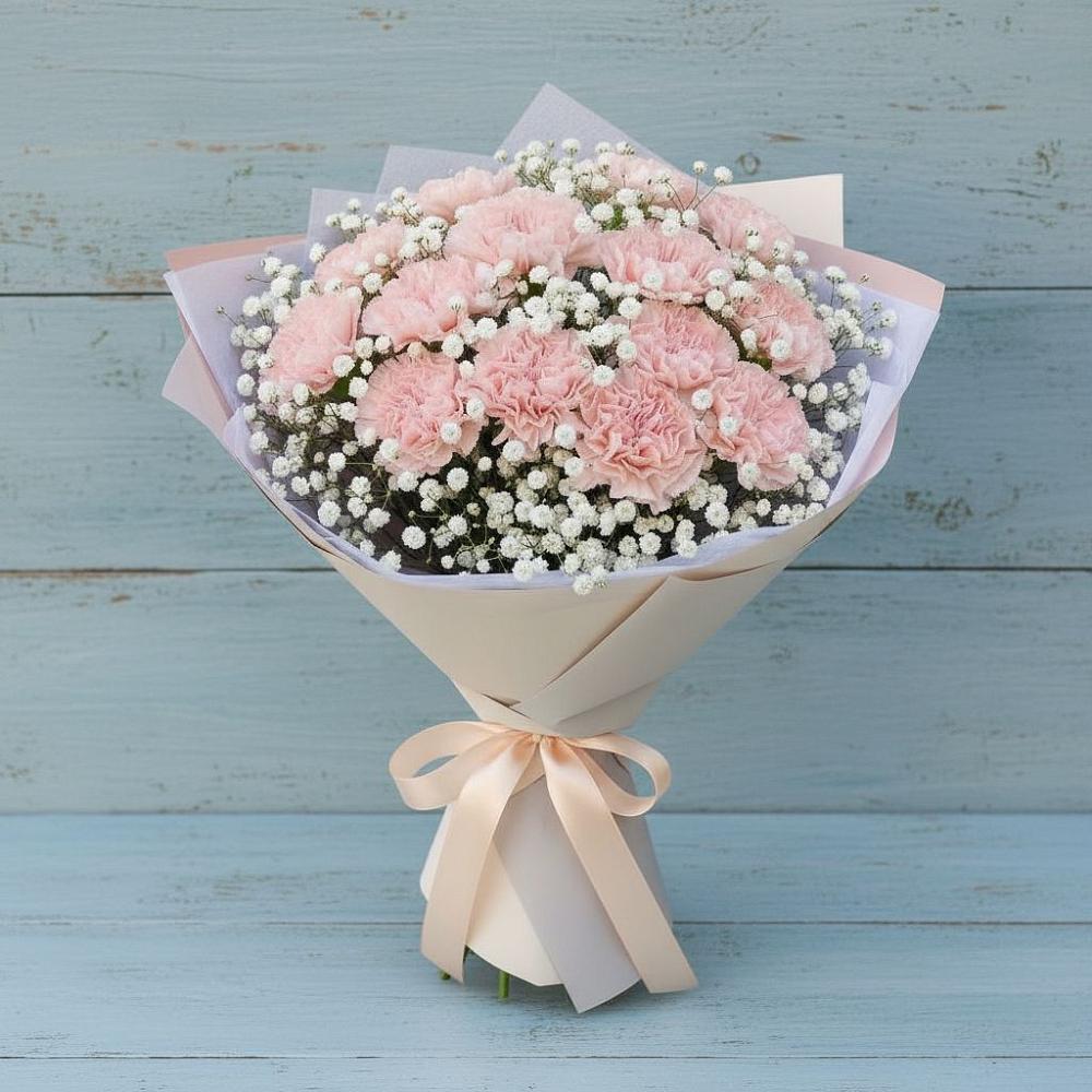 Букет цветов из: Гвоздики в Курумоч