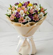 Букет цветов из:  Альстромерии в Курумоч