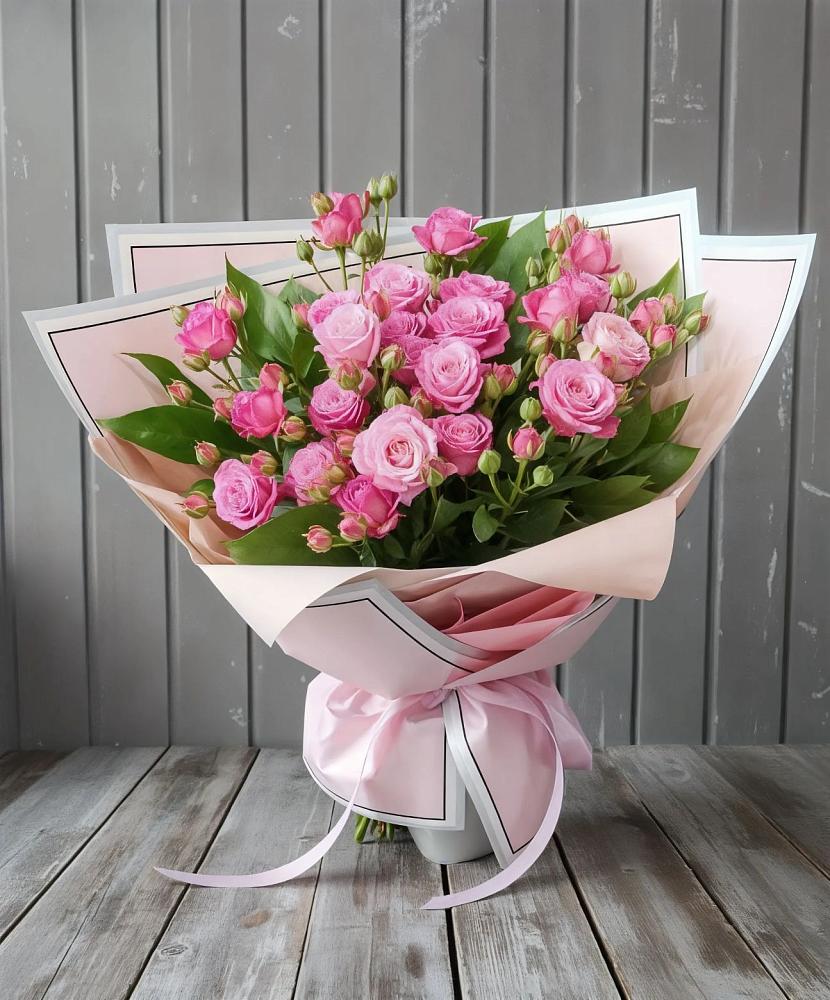 Букет Розовый кустик в Курумоч