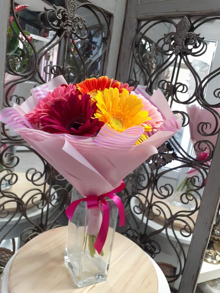 Букет цветов из: Герберы в Курумоч