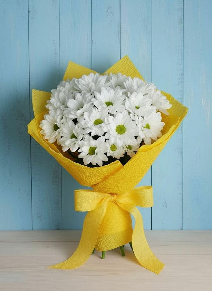 Букет цветов из: Хризантемы в Курумоч