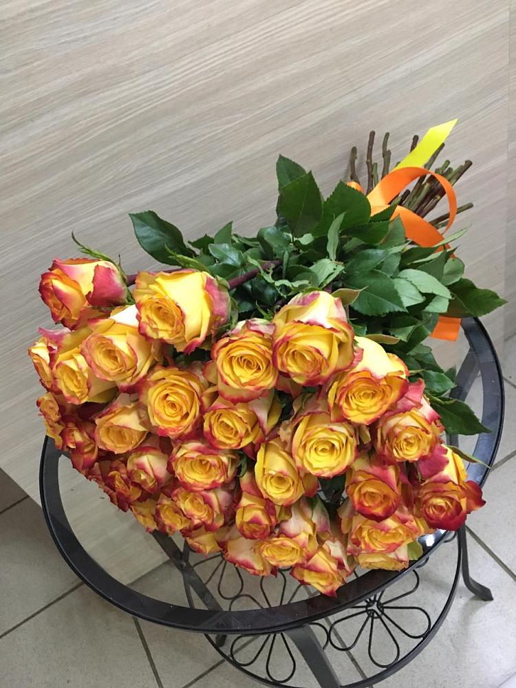 Букет Желтые розы в Курумоч